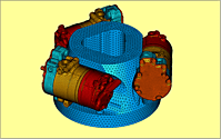Mounting brackets vibration tests